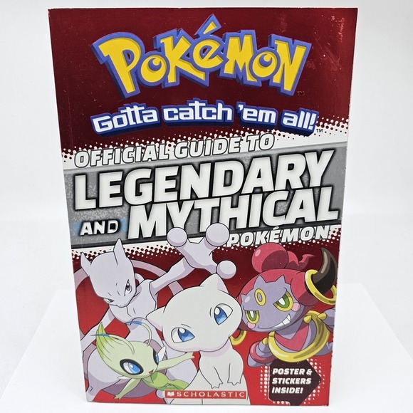 Other - Stickers! Pokemon: Official Guide To Legendary And Mythical Pokémon W/ Poster